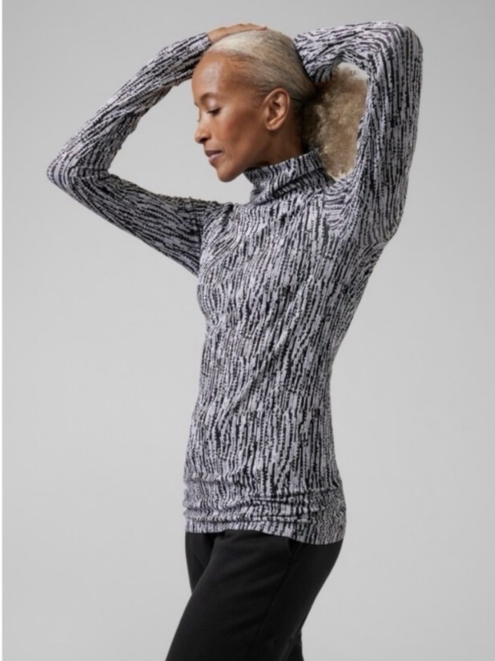 Athleta Flurry Elemental Turtleneck Top